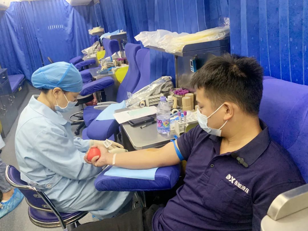 Dongxu Hydraulics Participated in the Charity Blood Donation Activity 8